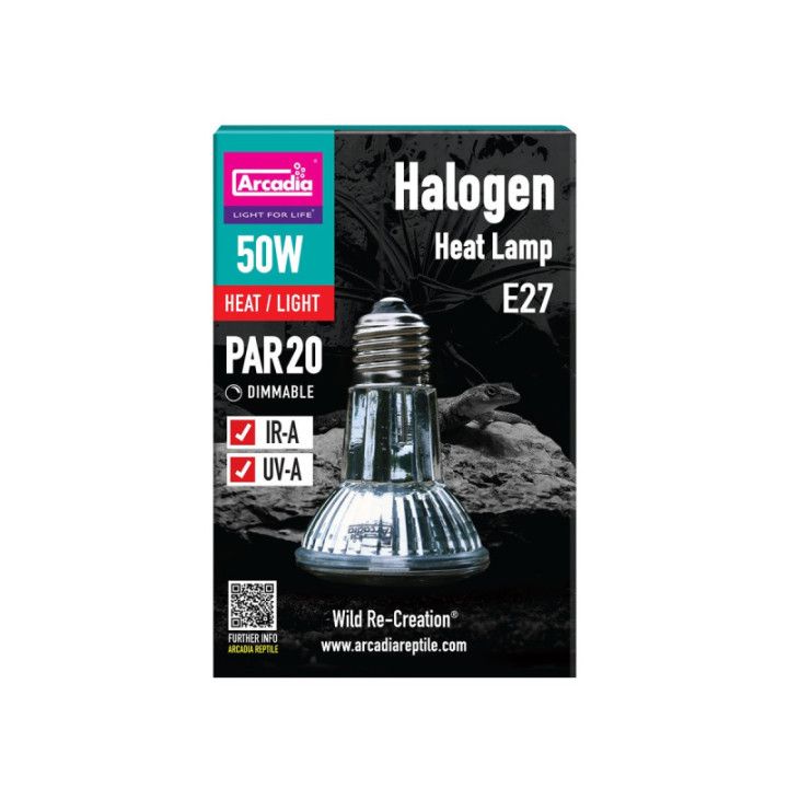 Arcadia HALOGEN BASKING SPOT (E27) 50 W - Arcadia