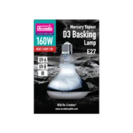 Arcadia 2ND GENERATION UV BASKING LAMP 160W - Arcadia