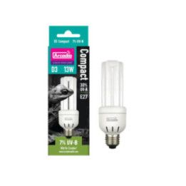 Arcadia MINI TRIPLE U D3 7% UVB COMPACT 13W - Arcadia