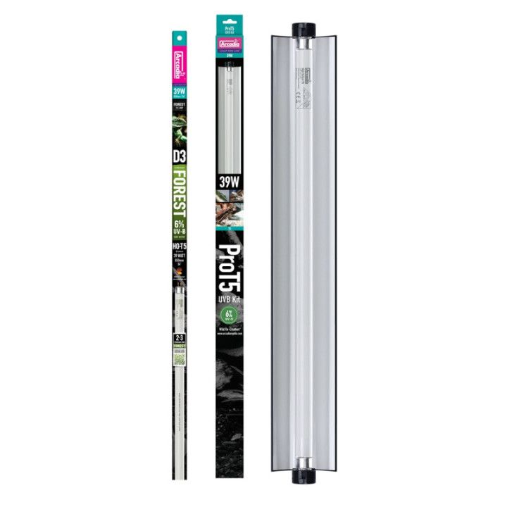 Arcadia PRO T5 UVB KIT FOREST 6% UVB 39W - Arcadia