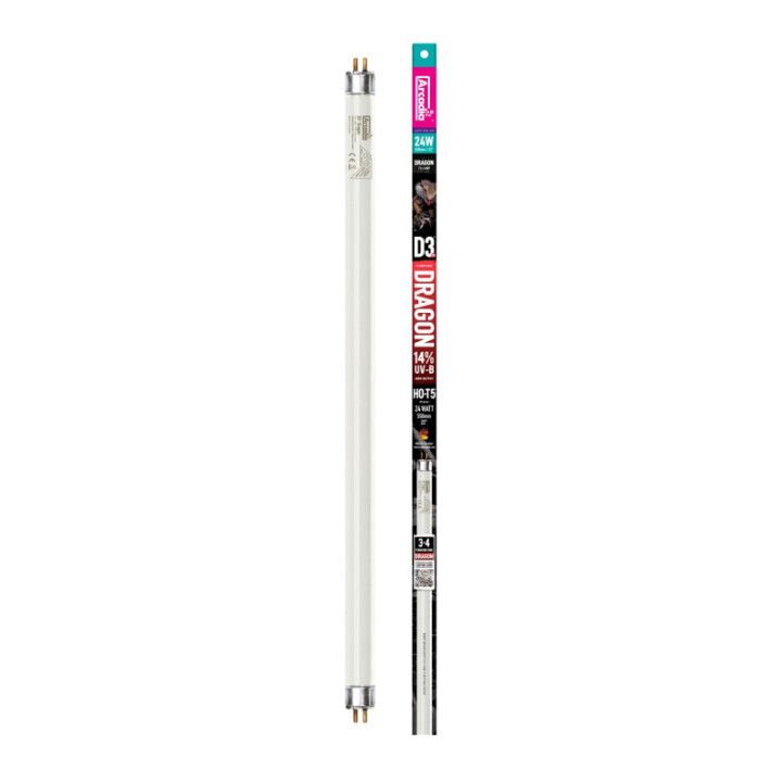 Arcadia D3+ DRAGON T5 LAMP 14% UVB 56CM 24W - Arcadia