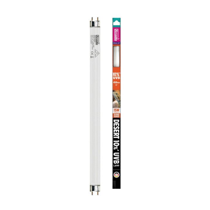 Arcadia EU-RANGE DESERT 10%UV T8 45CM 15W - Arcadia