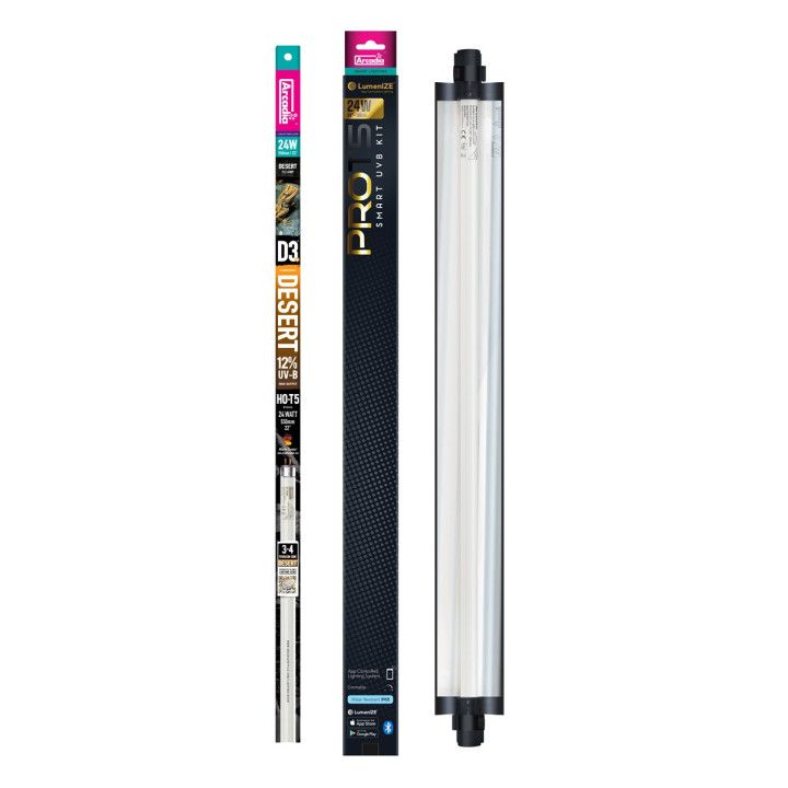 Arcadia LUMENIZE PROT5 UVB KIT D3+ 12% 24 W - Arcadia