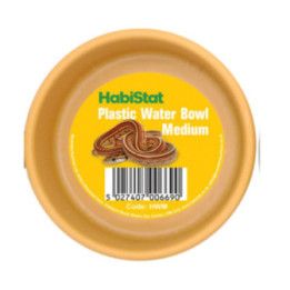 Habistat ROUND WATER BOWL MEDIUM 9X9X3.5CM - Habistat