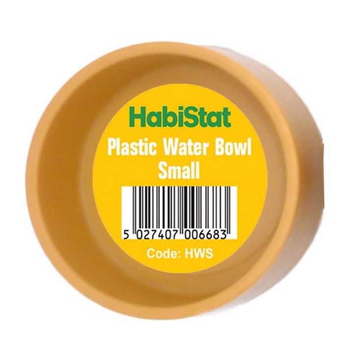 Habistat ROUND WATER BOWL SMALL 7X7X2.5CM - Habistat