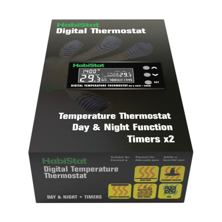 Habistat DIGITAL THERMOSTAT DAY/NIGHT TIMER - Habistat
