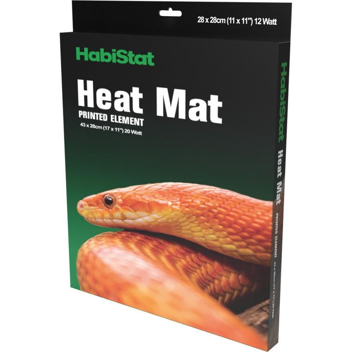 Habistat HEAT MAT CARBON PRINTED 28X28CM 12W - Habistat