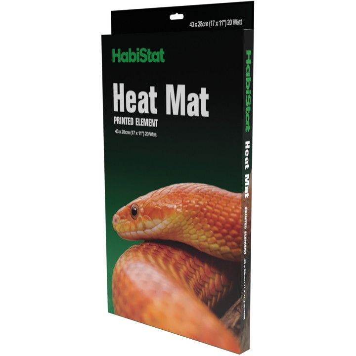 Habistat HEAT MAT CARBON PRINTED 43X28CM 20W - Habistat