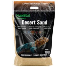 Habistat HABISTAT DESERT SAND YELLOW 10KG - Habistat