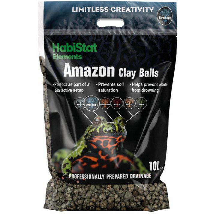 Habistat HABISTAT AMAZON CLAY BALLS 10L - Habistat