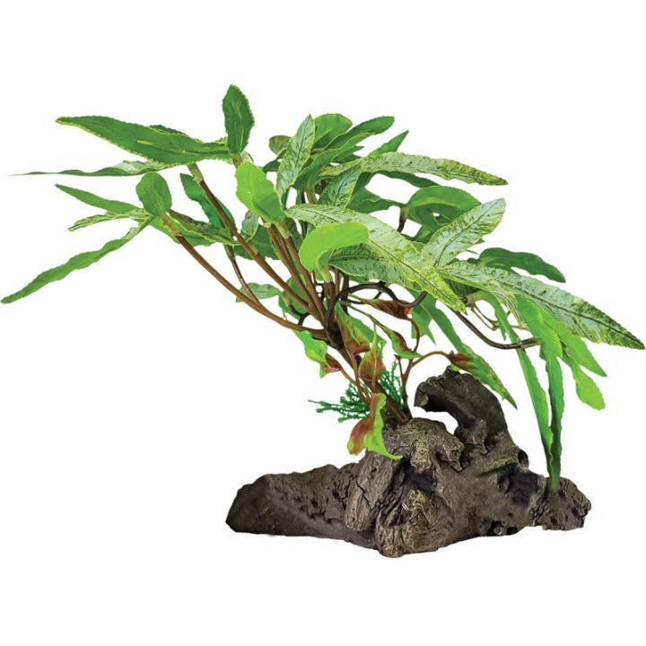 Repto REPTO PLANT ON DECO THREE TIP LEAVE - Repto