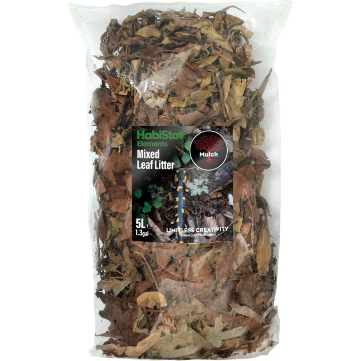 Habistat HABISTAT LEAF LITTER, MIXED 5 L - Habistat