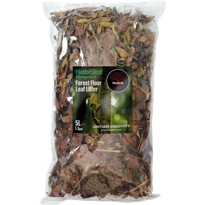 Habistat HABISTAT LEAF LITTER FORESTFLOOR 5L - Habistat