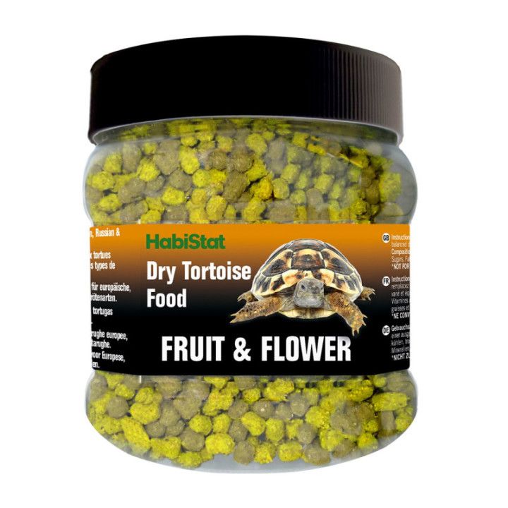 Habistat TORTOISE FOOD FRUIT & FLOWER 200G - Habistat