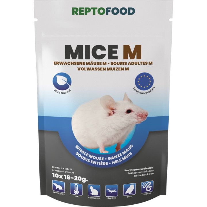 Reptofood REPTO MICE M 16-20G - Reptofood