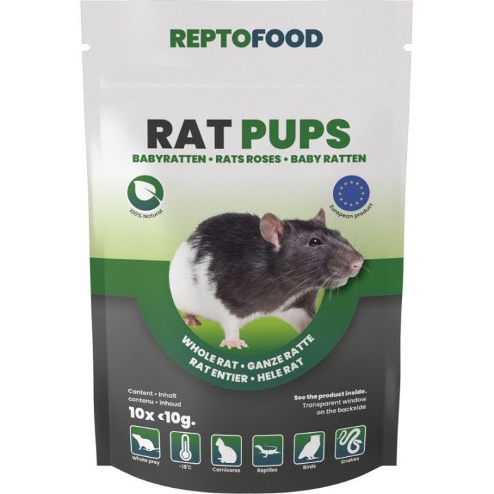 Reptofood REPTO RAT PUPS 5-10G - Reptofood