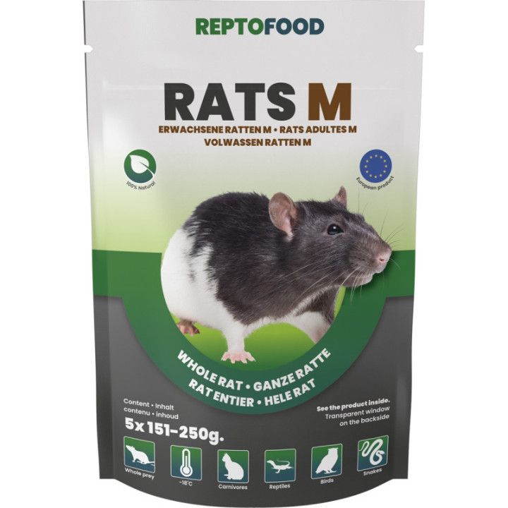 Reptofood REPTO RATS M 151-250G - Reptofood