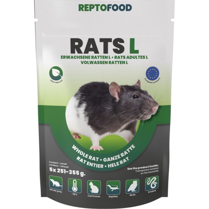 Reptofood REPTO RATS L 251-355G - Reptofood