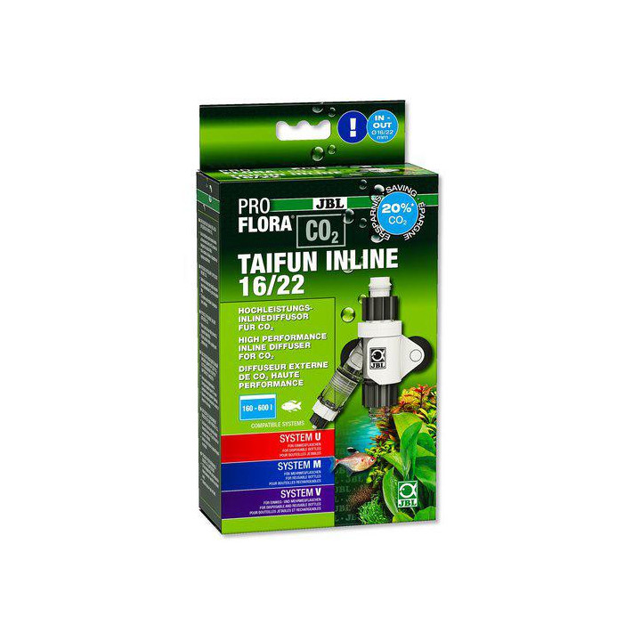JBL proflora taifun16/22 inline diffusor CO2 -