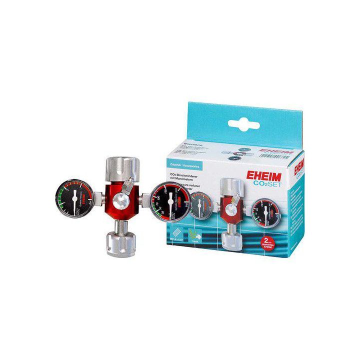 EHEIM CO2 tryckregulator manometer -