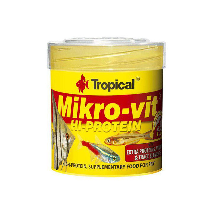 TROPICAL mikro-valkoinen hi-protein 50ml/32g - Tropical