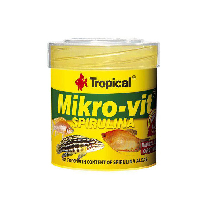 TROPICAL mikro-valkoinen spirulina 50ml/32g - Tropical