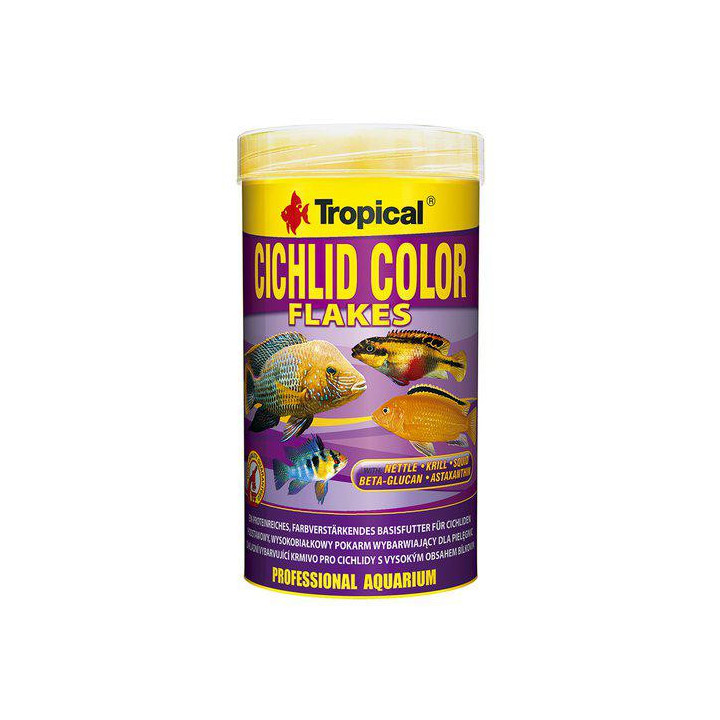 TROPICAL cichlid color flakes 250ml/50g - Tropical