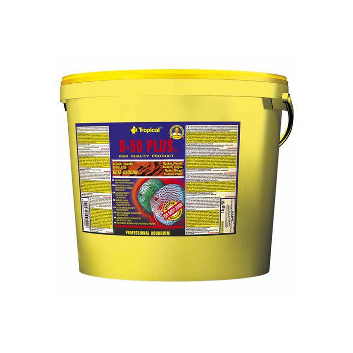 TROPICAL discus d50plus flakes 1kg (pussi) - Tropical