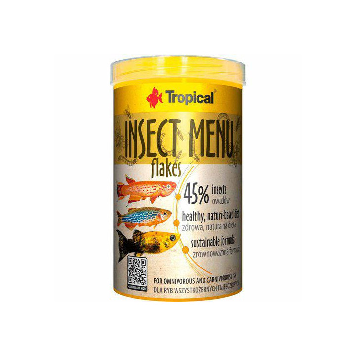 TROPICAL insect menu flakes 100ml/20g - Tropical