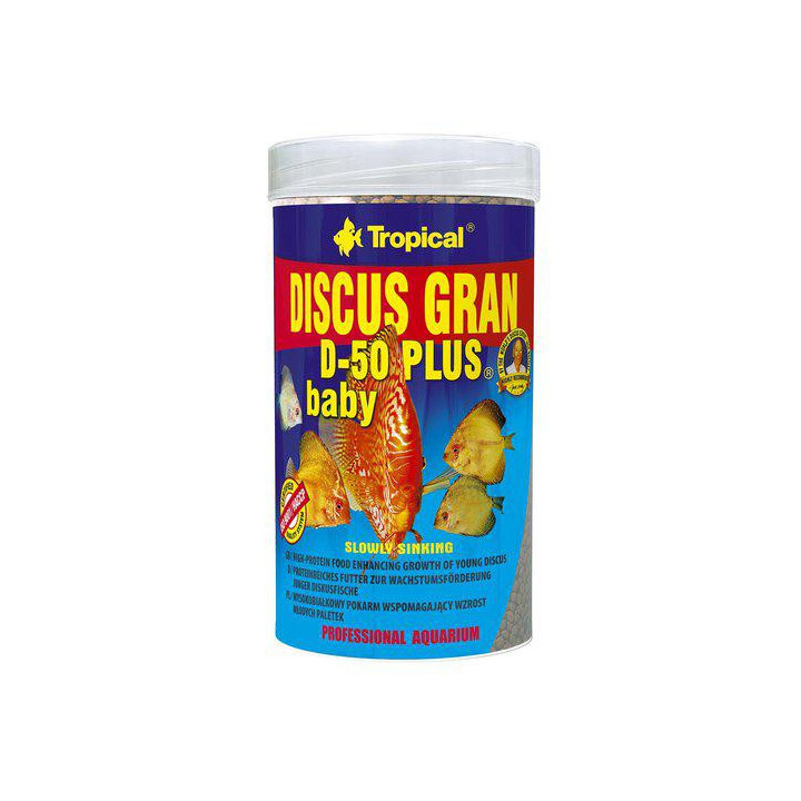 TROPICAL discus gran d50 plus baby 250ml/130gr - Tropical
