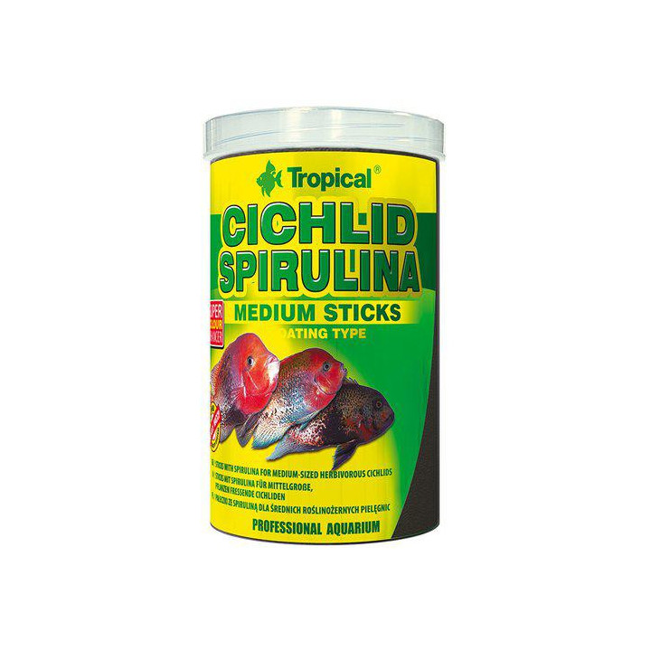 TROPICAL cichlid spirulina medium 1000ml/360g - Tropical