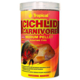 TROPICAL cichlid carnivore medium pellet 500ml/180g - Tropical