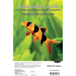 Frozen red mosquitolarvae blister 100g(box/80pcs) - Imazo