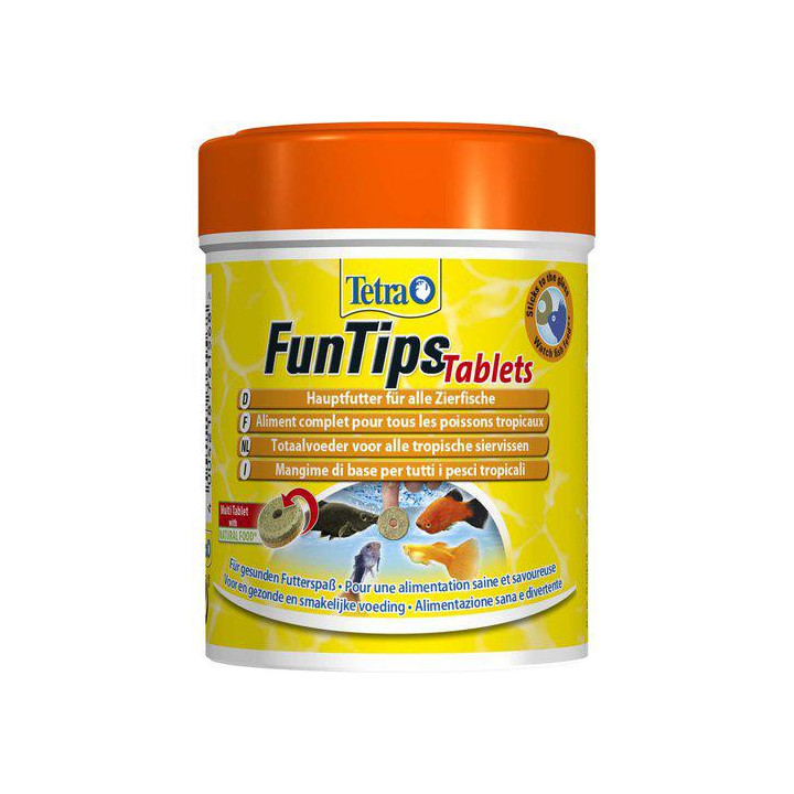 TETRA funtips 165 tabletit 65gr 150ml -