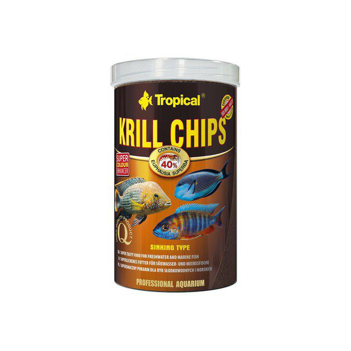 TROPICAL krill chips 1000ml/500gr - Tropical