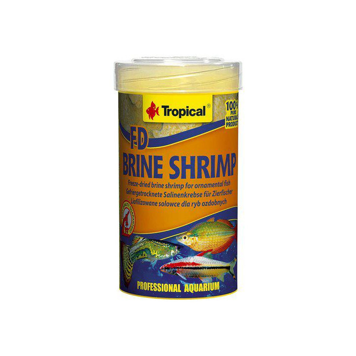 TROPICAL fd brine shrimp 100ml/8g - Tropical