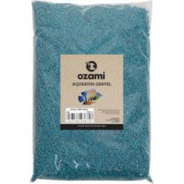 OZAMI aquarium gravel 2-3mm turquoise 2kg - Ozami Akvaristik