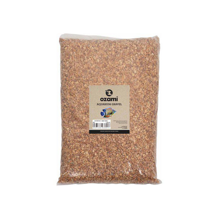 OZAMI aquarium gravel naturestone 1-4mm terra 5kg - Ozami Akvaristik
