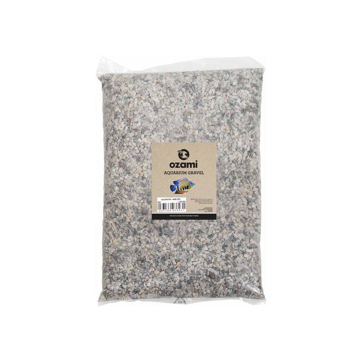 OZAMI aquarium gravel naturestone grey 5kg - Ozami Akvaristik