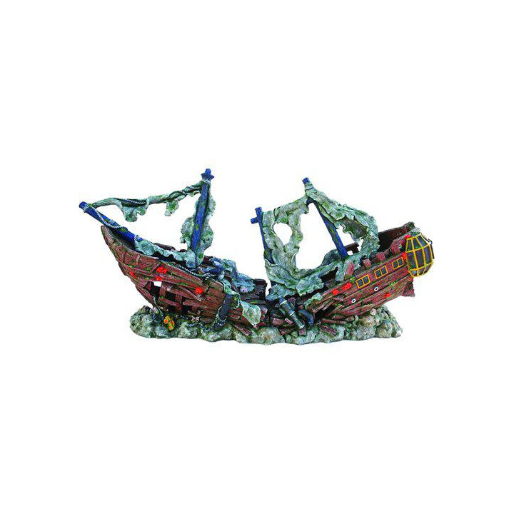 OZAMI shipwreck 118x33x 56cm - Ozami Akvaristik