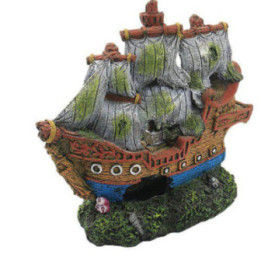OZAMI shipwreck 15x6.7x 14cm - Ozami Akvaristik