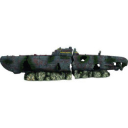OZAMI submarine wreck 77x11x 16cm - Ozami Akvaristik