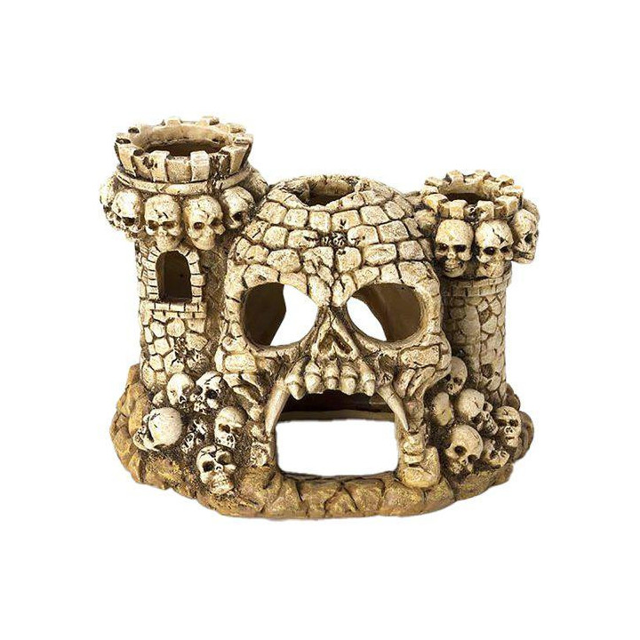 OZAMI skull castle 19x11,5x 15cm - Ozami Akvaristik