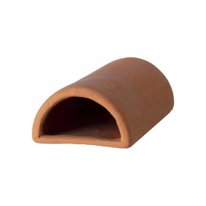 OZAMI catfish cave 13,5x6,5x 4cm terracota - Ozami Akvaristik