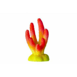 OZAMI coral red and yellow 3x2.9x 5.5cm - Ozami Akvaristik