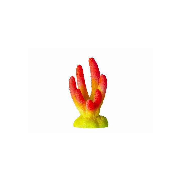 OZAMI coral red and yellow 3x2.9x 5.5cm - Ozami Akvaristik