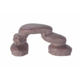 OZAMI brown stones bridge 15x7.2X 7.3cm - Ozami Akvaristik