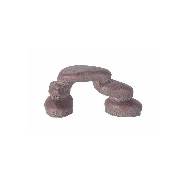 OZAMI brown stones bridge 15x7.2X 7.3cm - Ozami Akvaristik