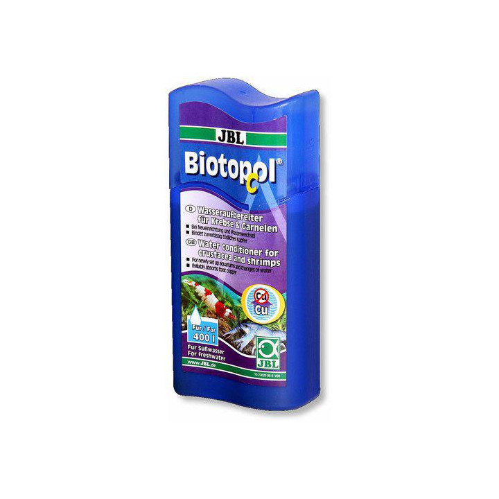 JBL biotopol c water conditioner crustaceans & shrimps 100ml -