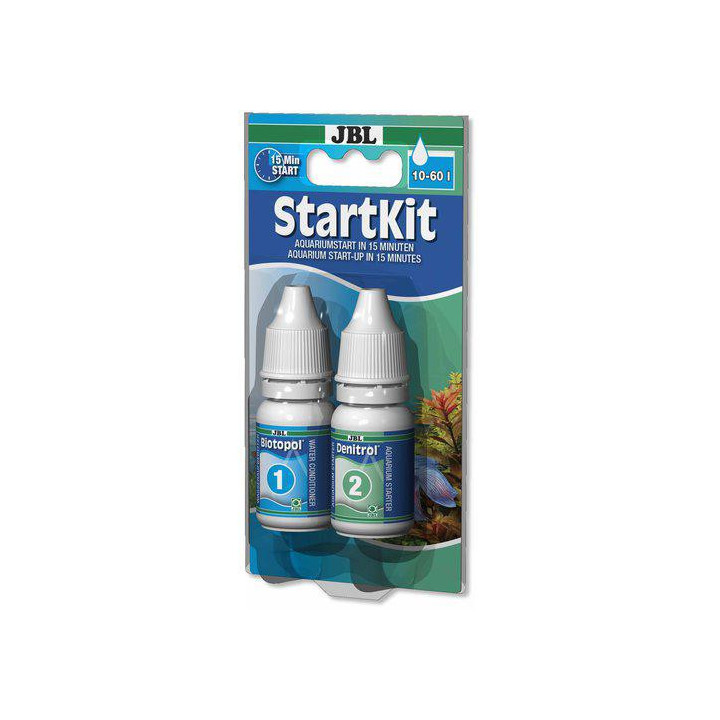JBL startkit water conditioners & starter bacteria 2X 15ml -